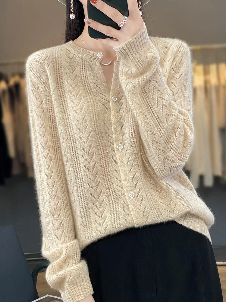WW | 100% Wool Cardigan