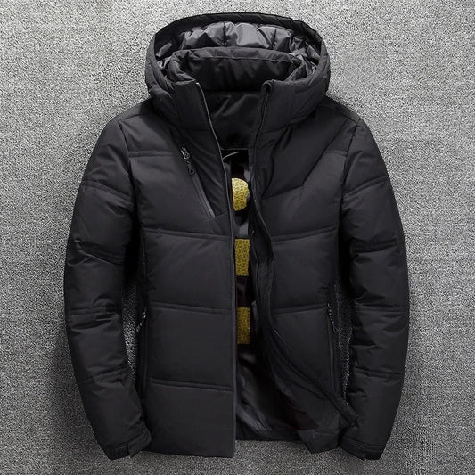 WW | Quilted Water-Repellent Regular-Fit Hooded Jacket
