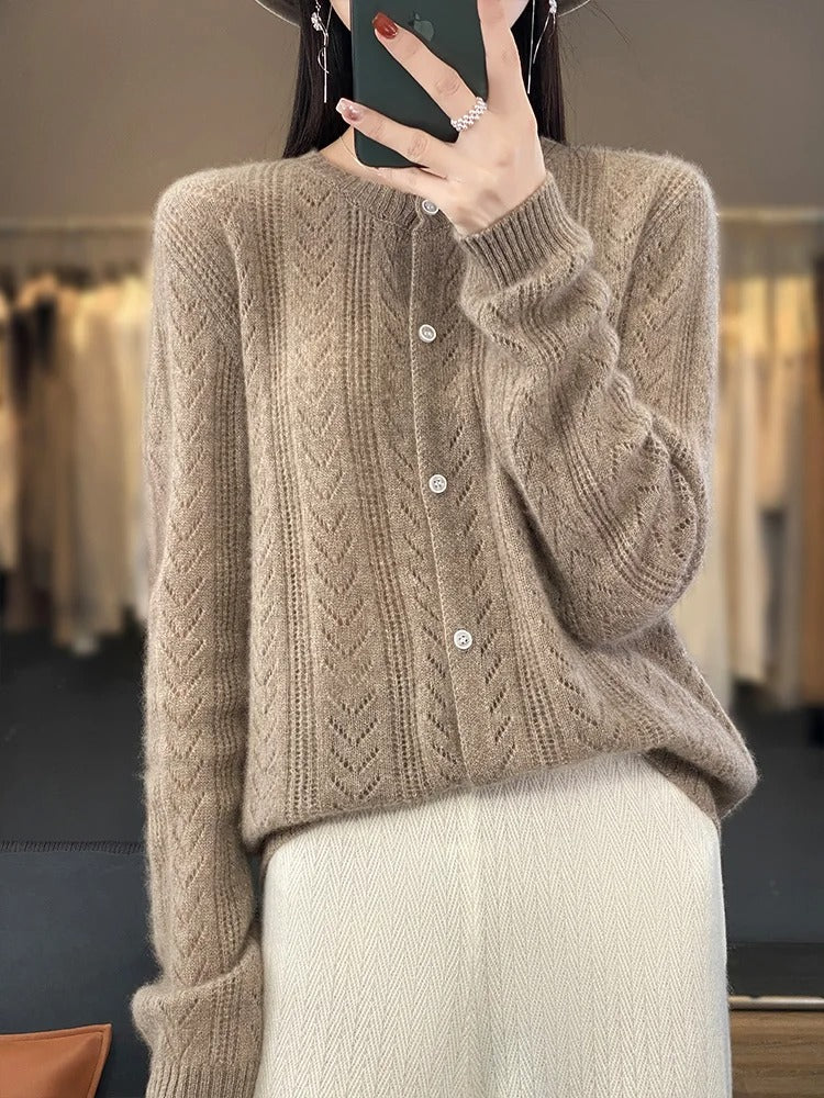 WW | 100% Wool Cardigan