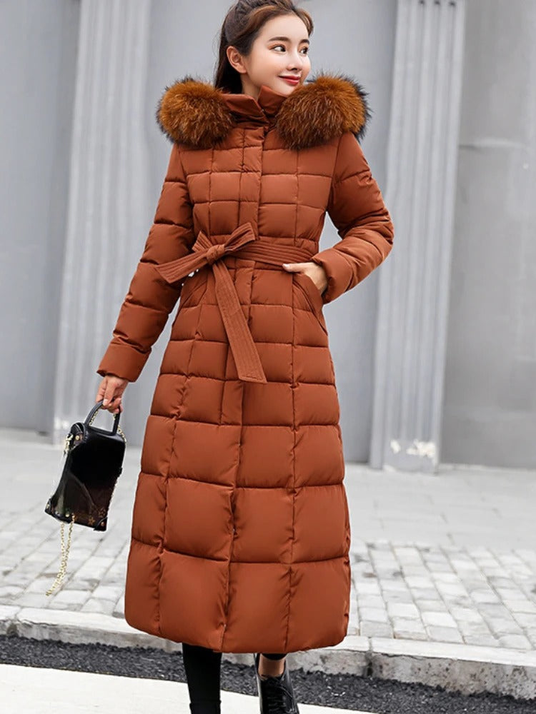 WW | Wintermantel mit Gürtel für Frauen