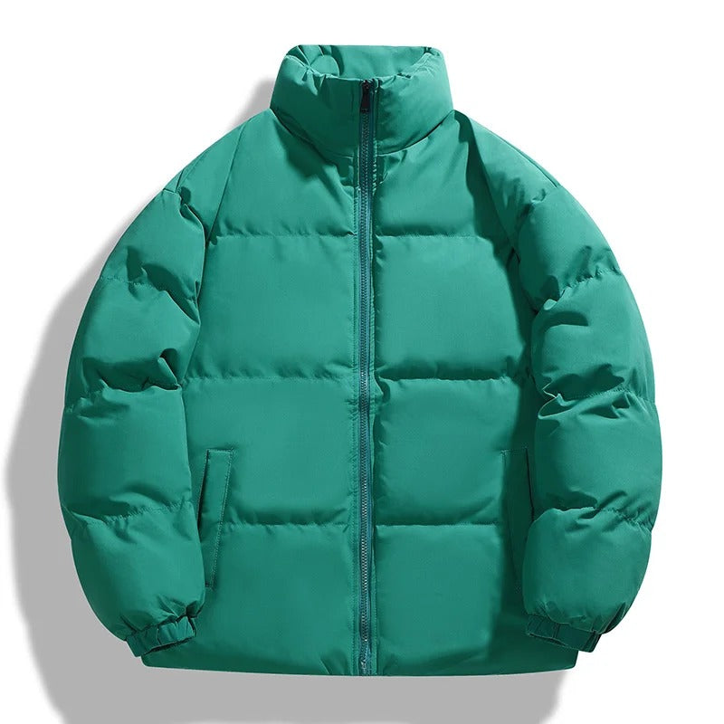 WW | Herren Winter Daunenjacke - Mit Kapuze & Reißverschluss
