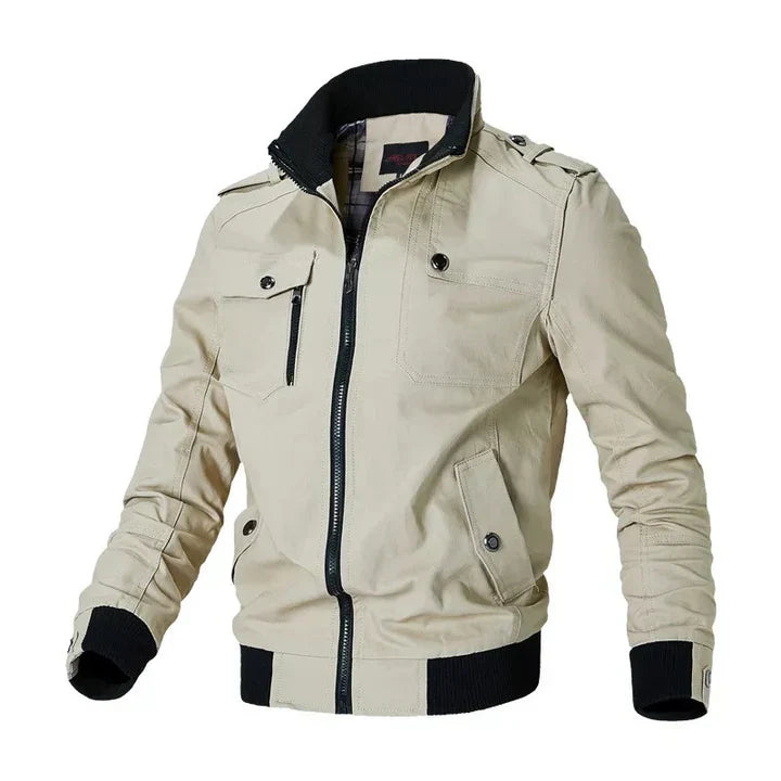 WW |  Bequeme Windbreaker Bomberjacke für Herren - Ideal für Frühling und Herbst