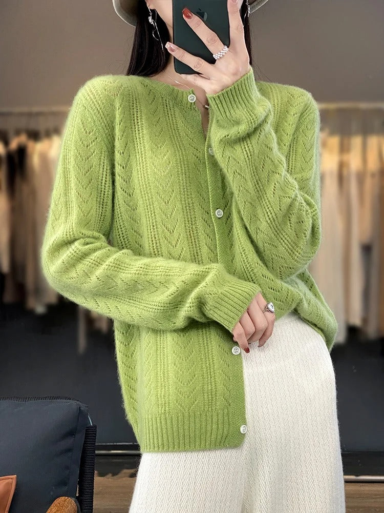 WW | 100% Wool Cardigan