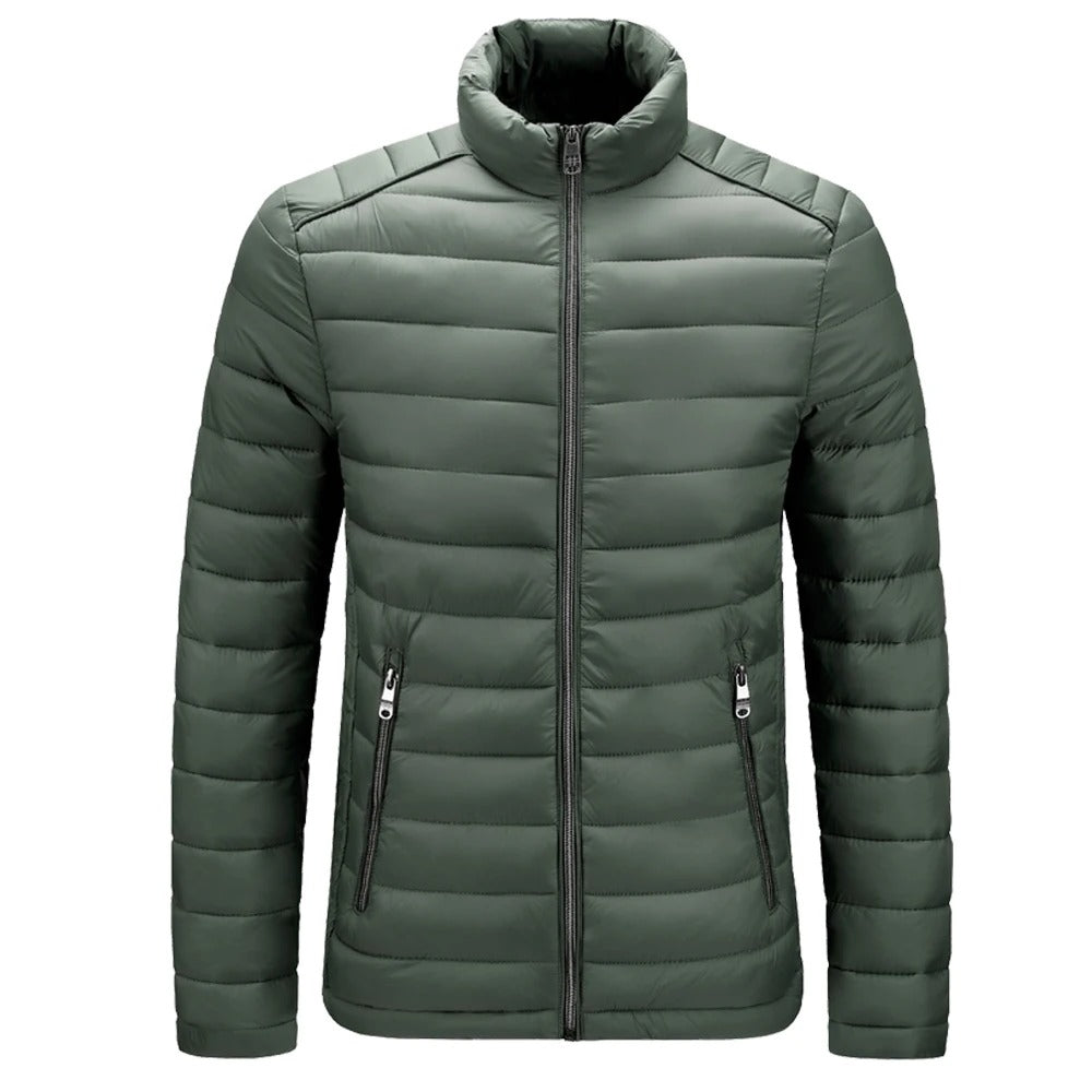 WW | Modern Men's Jacket with Stand-Up Collar
