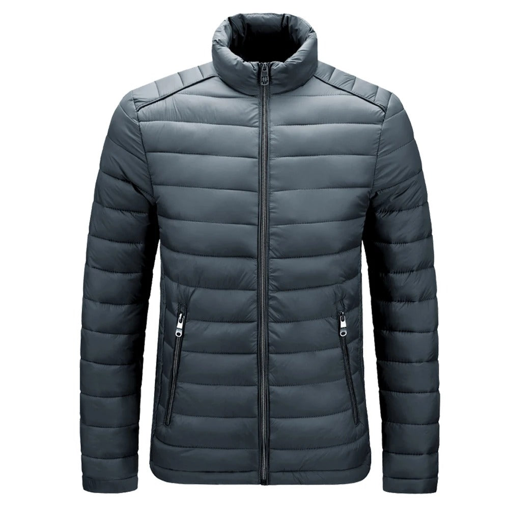 WW | Modern Men's Jacket with Stand-Up Collar