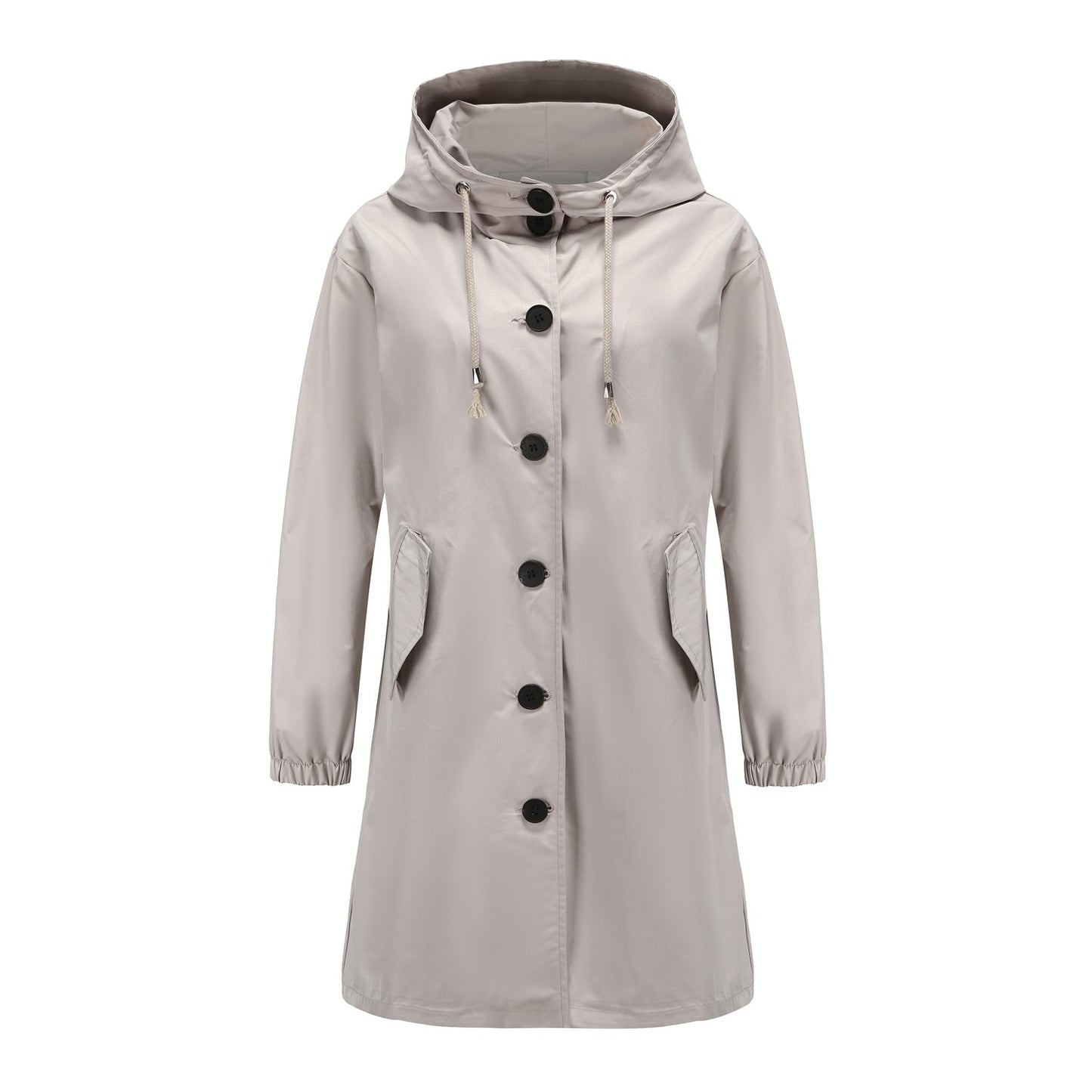 WW | Water-Repellent Hooded Jacket for Women - Ideal for Outdoor Activities