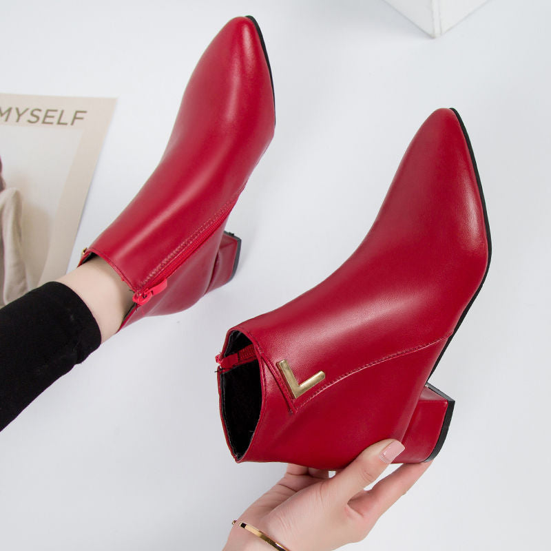 WW | Leather Ankle Boots