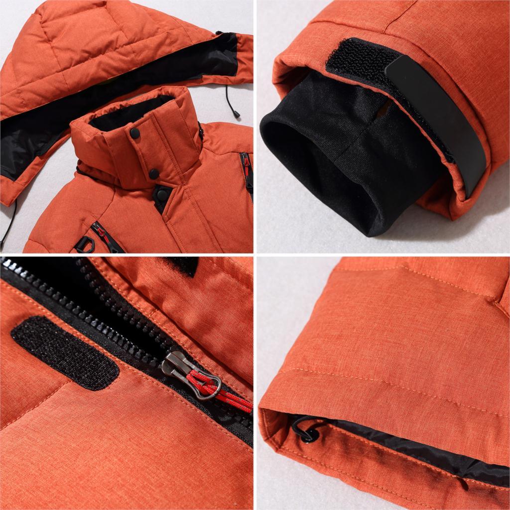 WW | Dicke Pufferjacke für Männer Hohe Isolierung Winddicht