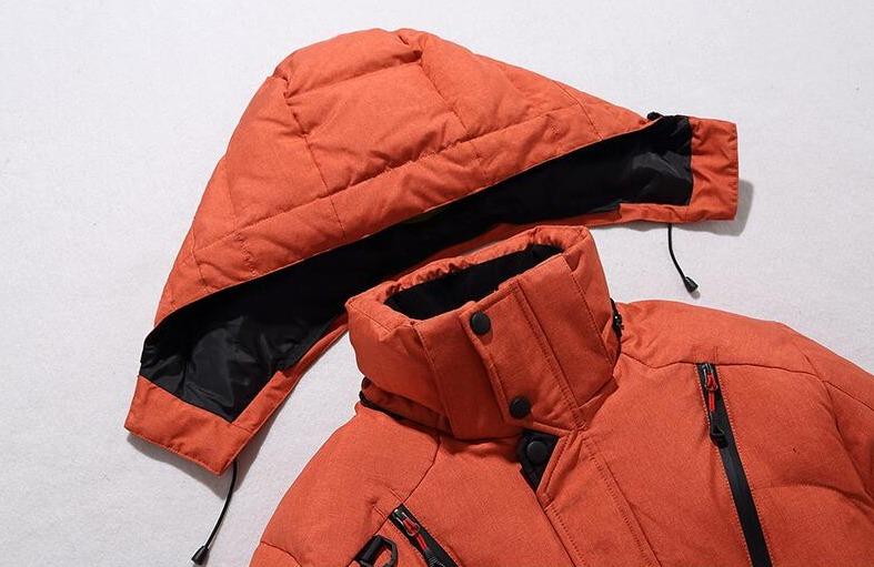 WW | Dicke Pufferjacke für Männer Hohe Isolierung Winddicht