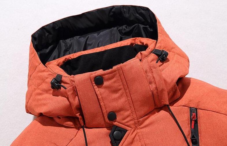 WW | Dicke Pufferjacke für Männer Hohe Isolierung Winddicht