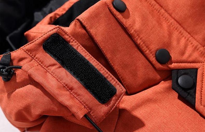 WW | Dicke Pufferjacke für Männer Hohe Isolierung Winddicht