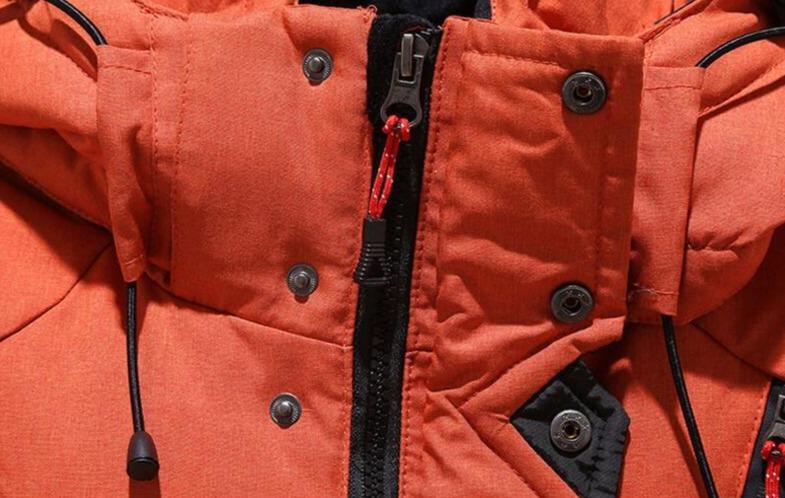 WW | Dicke Pufferjacke für Männer Hohe Isolierung Winddicht