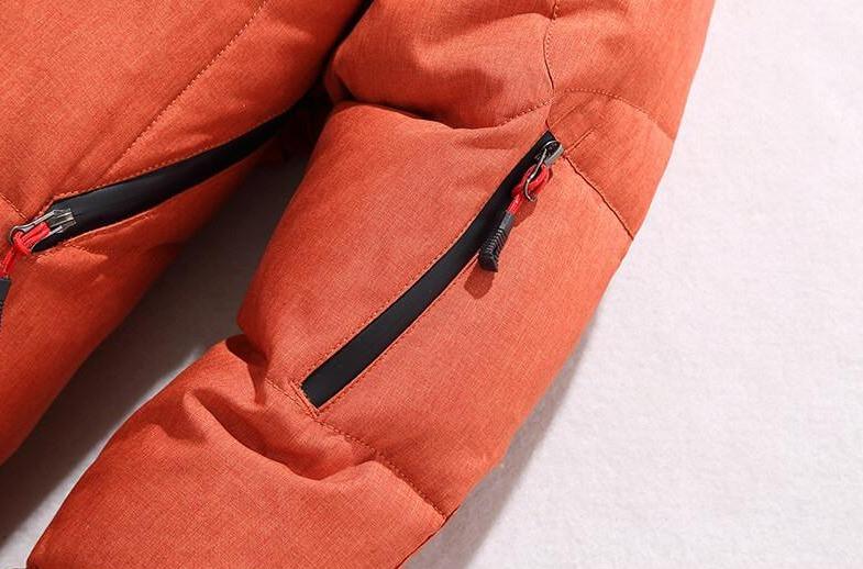 WW | Dicke Pufferjacke für Männer Hohe Isolierung Winddicht