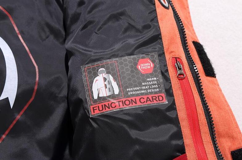 WW | Dicke Pufferjacke für Männer Hohe Isolierung Winddicht