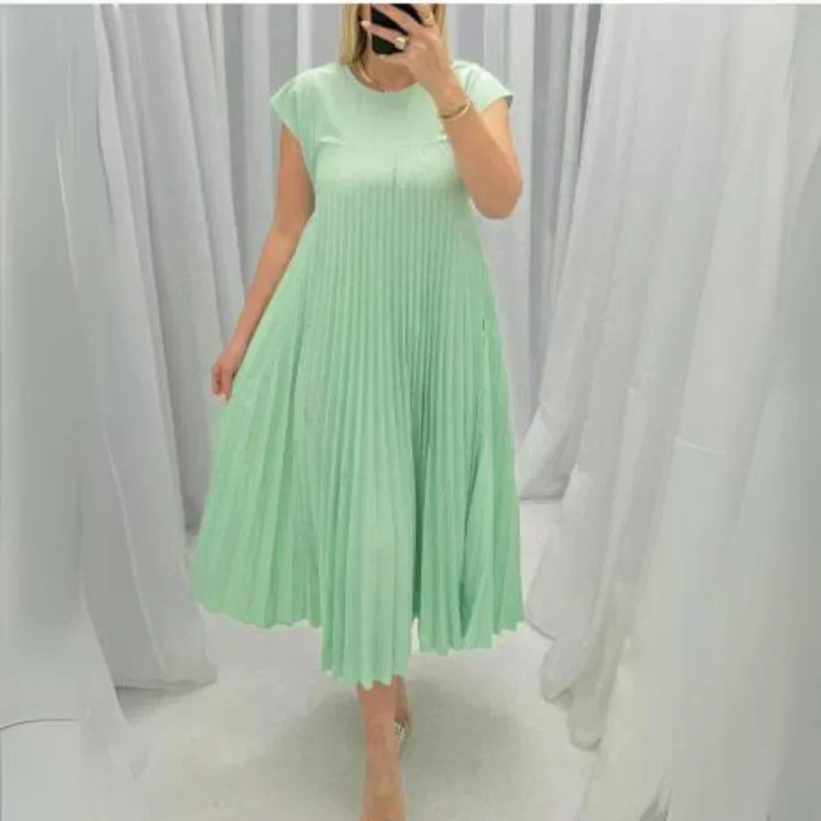 WW | Leichtes Und Frisches Plisseekleid
