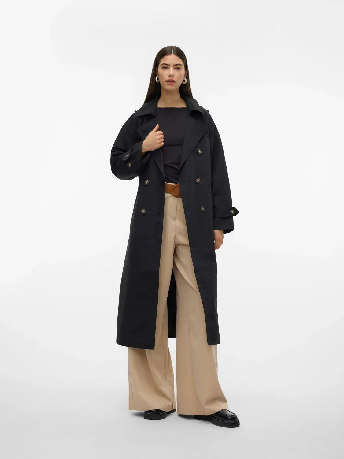 WW | Trench Coat Stylish and Functional Ideal for Windy Days