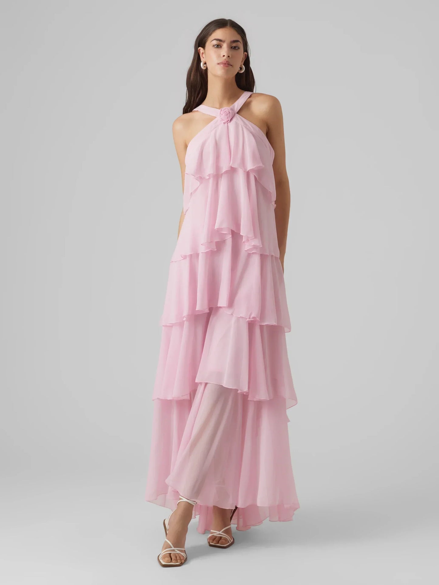 WW | Glamour Goddess Necklace Maxi Dress