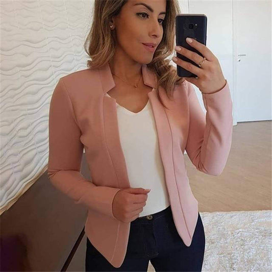 WW | Damenblazer - Elegante - Hochwertiges Material - Perfekt für informelle und geschäftliche Anlässe