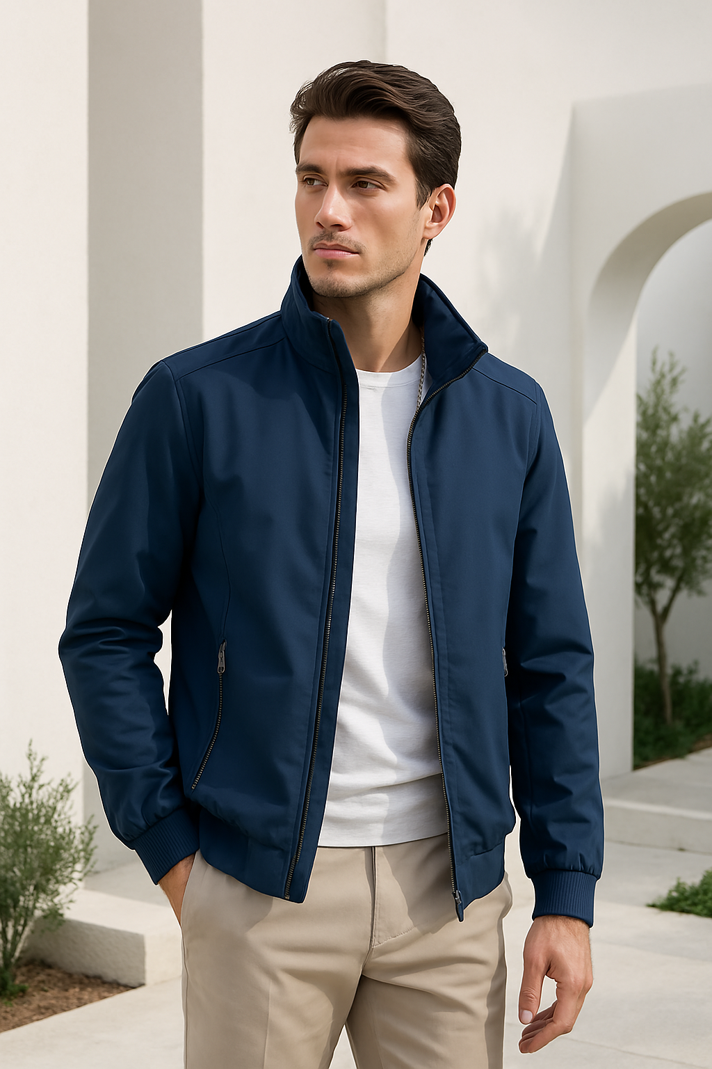 WW | Men's Summer Jacket - Comfortable Minimalist Design