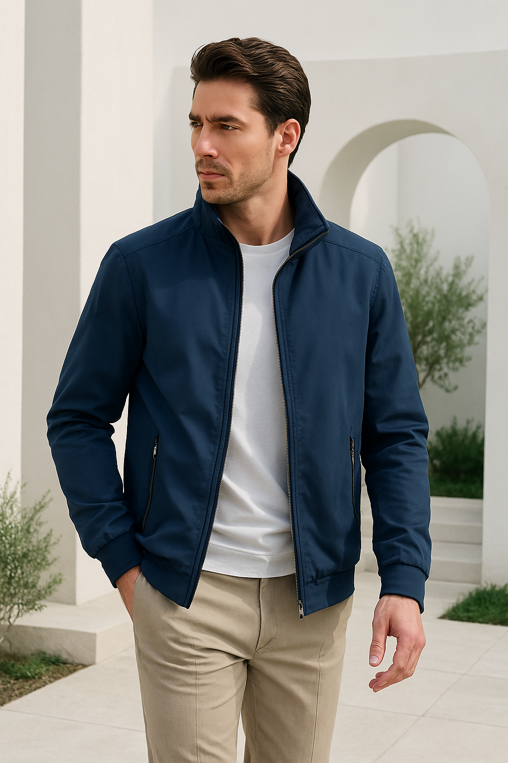 WW | Men's Summer Jacket - Comfortable Minimalist Design