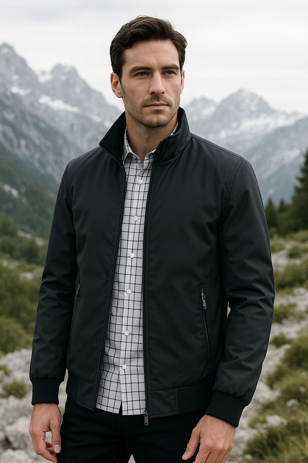 WW | Men's Summer Jacket - Comfortable Minimalist Design