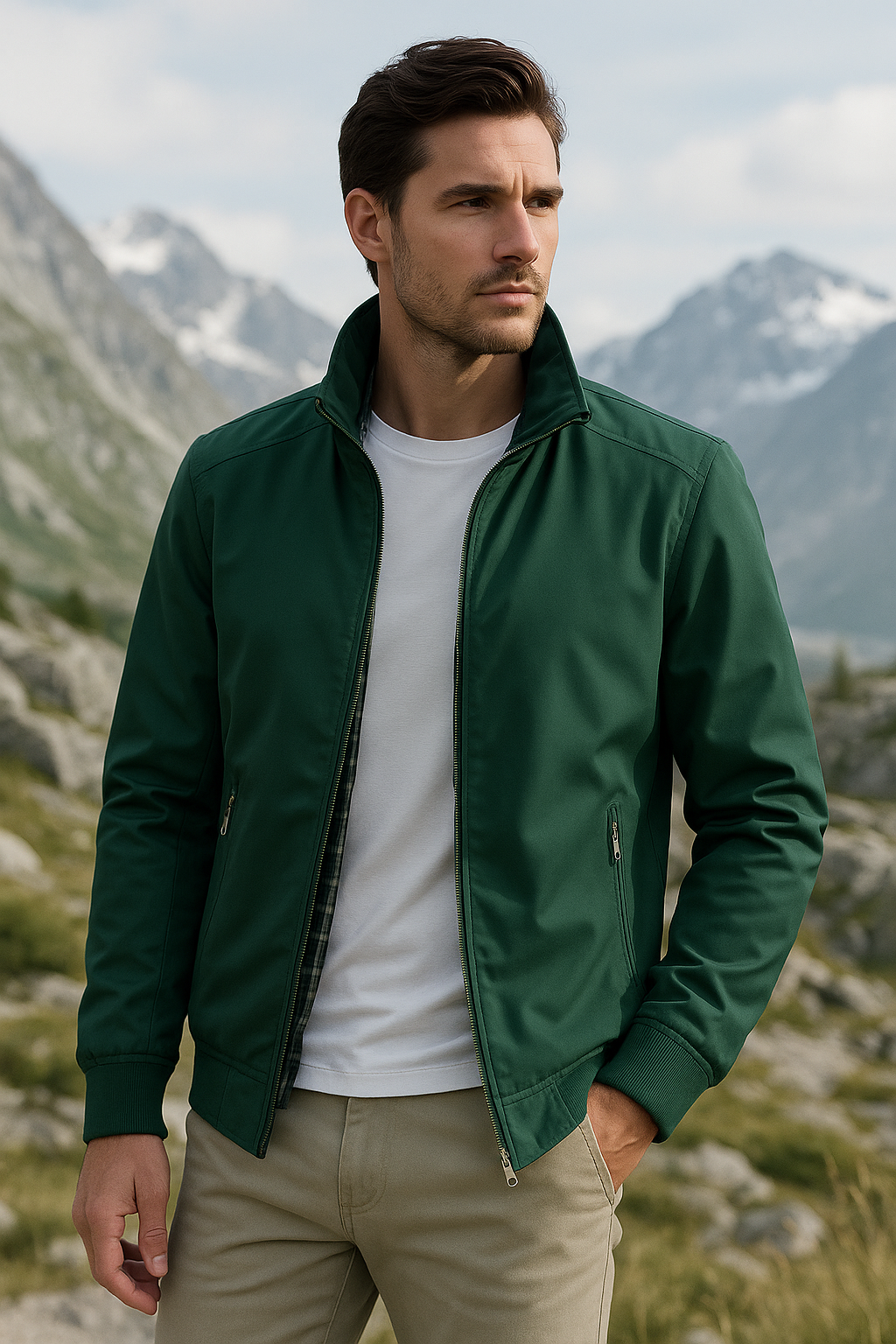 WW | Men's Summer Jacket - Comfortable Minimalist Design