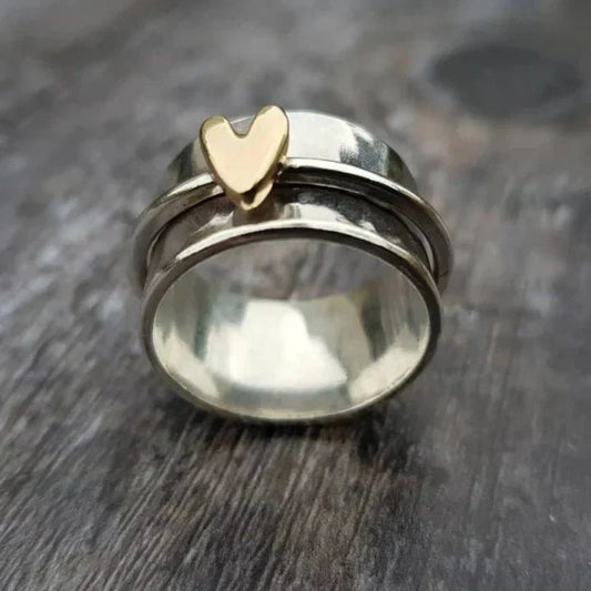 WW | Hanging Heart Silver Ring