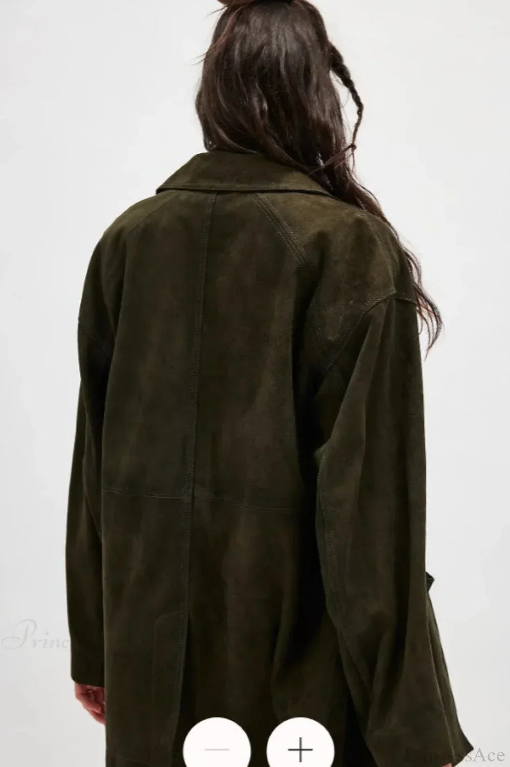 WW | Schlichte Wildleder Einreiher-Jacke