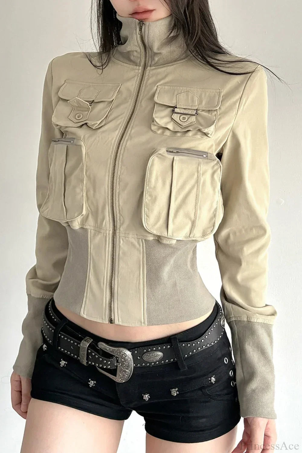 WW | Utility Long-Sleeve Rib Jacket