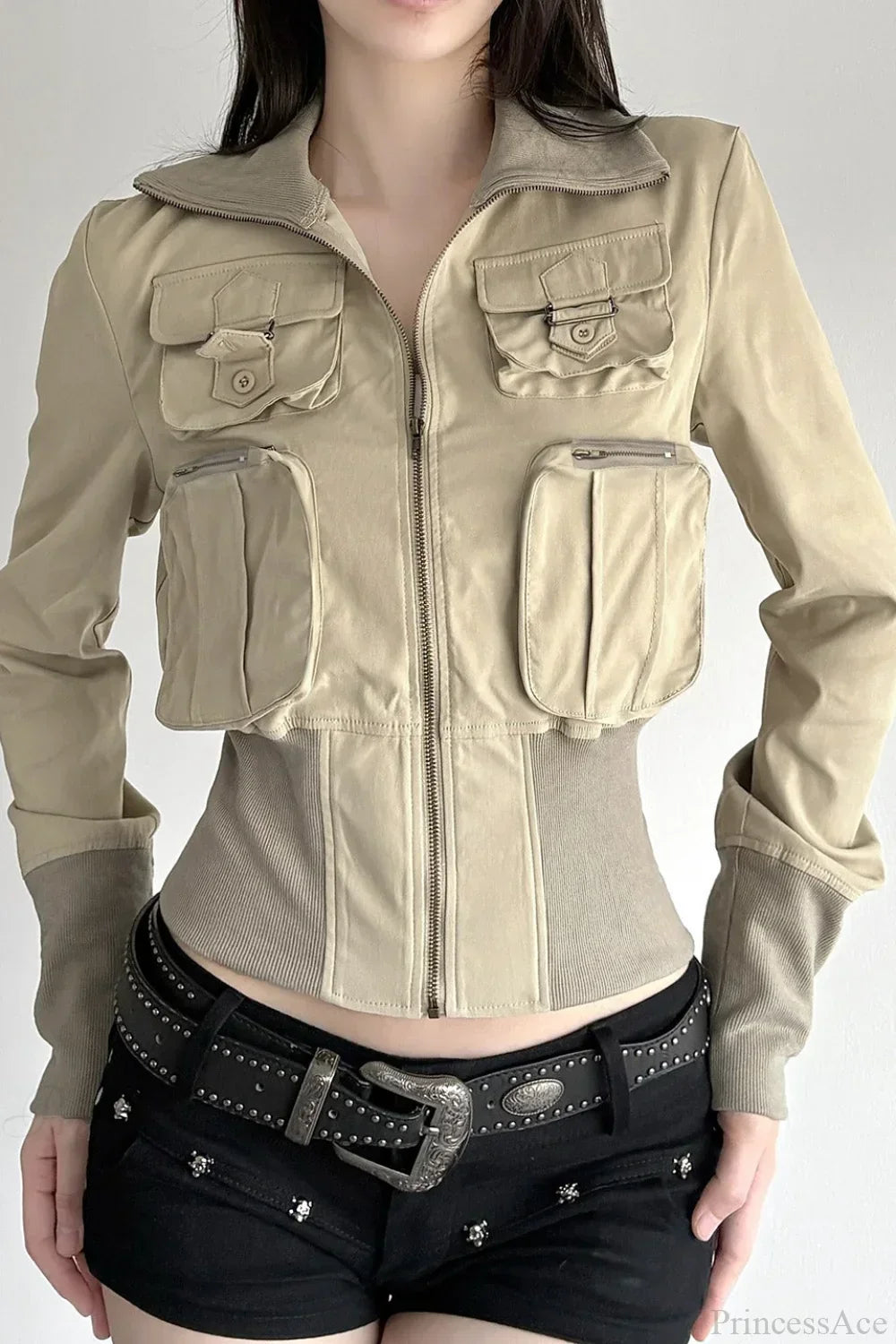 WW | Utility Long-Sleeve Rib Jacket