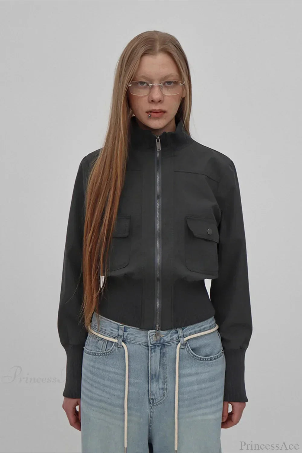 WW | Utility Gerippte Taschenjacke