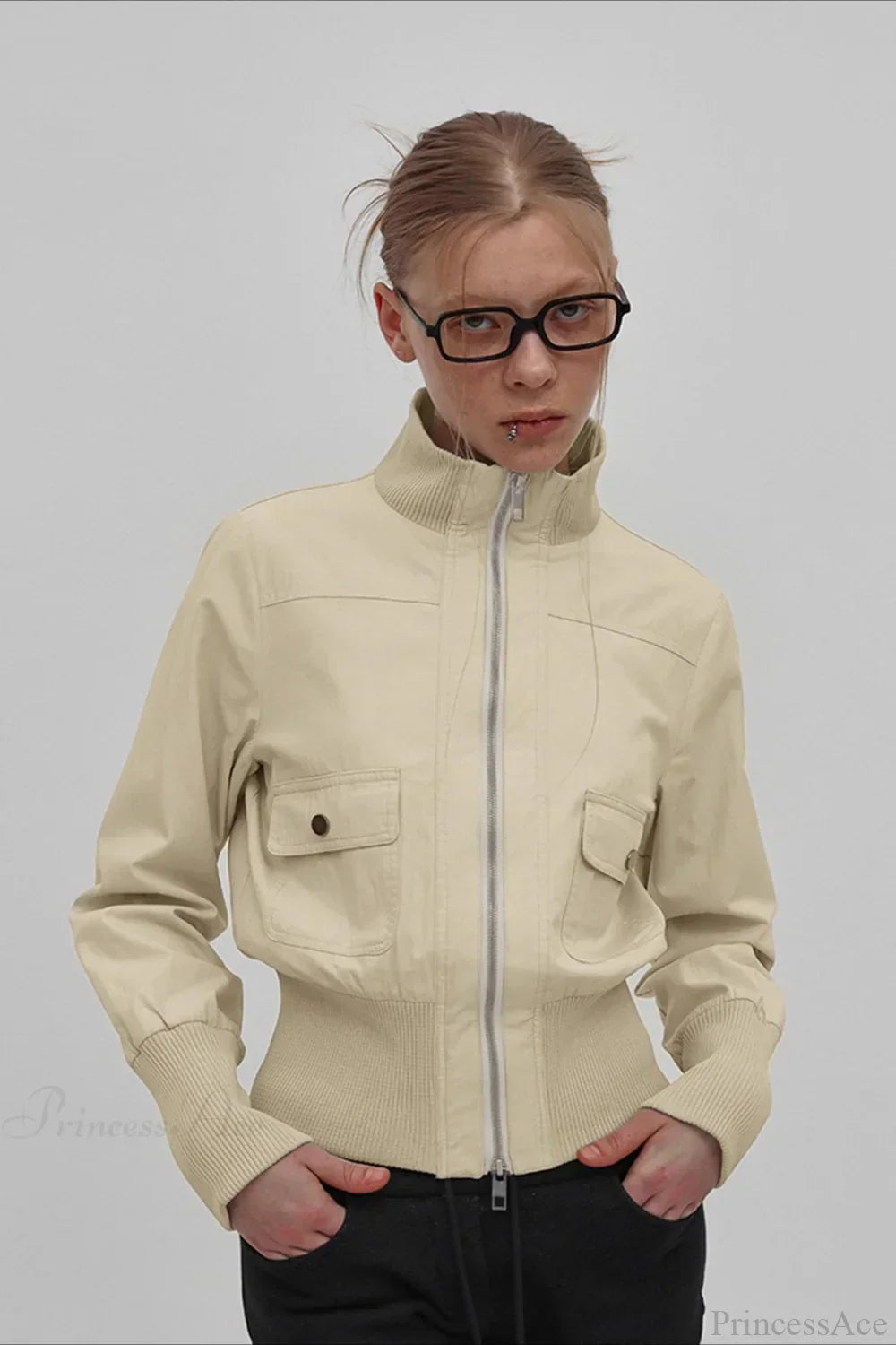WW | Utility Gerippte Taschenjacke