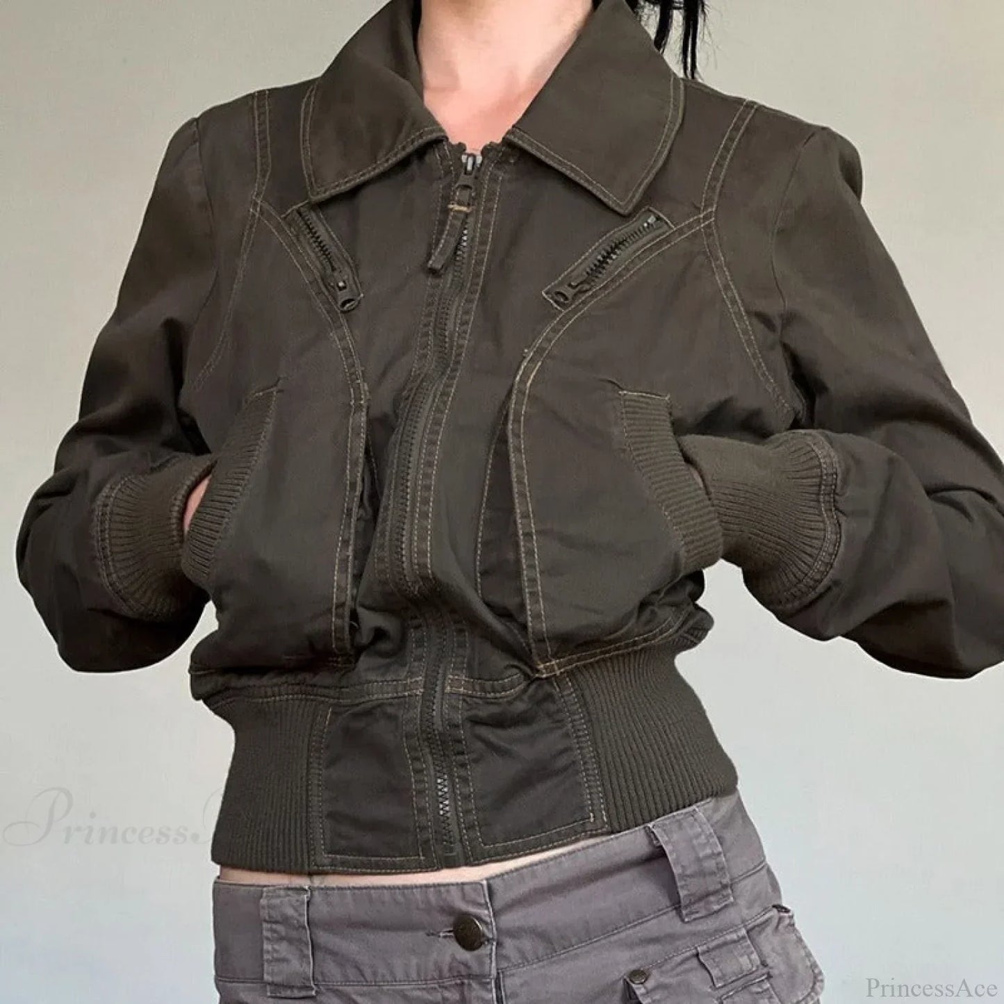 WW | Utility Zip Slim Fit Taschenjacke