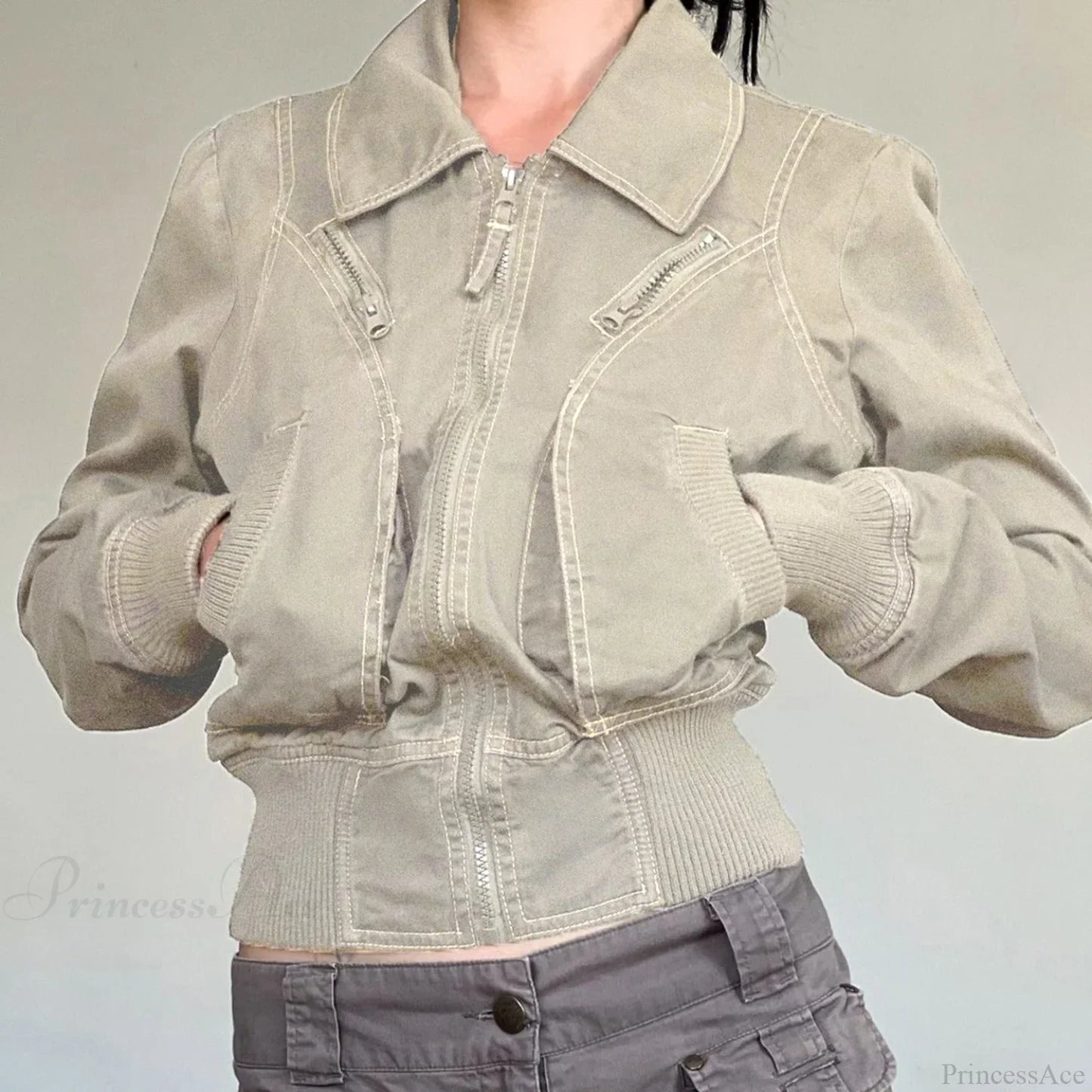 WW | Utility Zip Slim Fit Taschenjacke