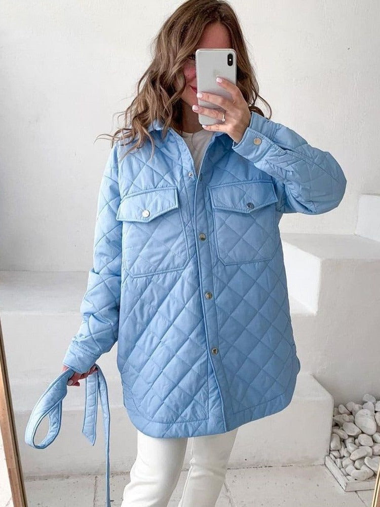WW | Nick&sash Damen Steppjacke Trenchcoat für Den Saisonwechse