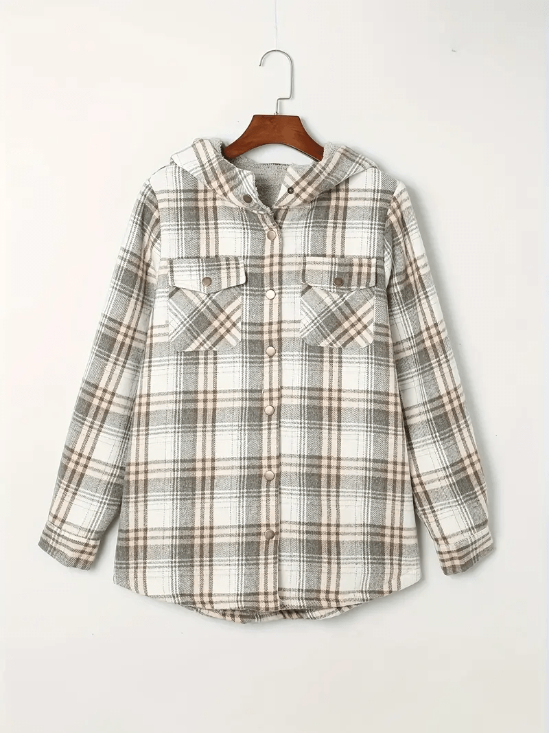 WW | Shacket mit Faux-Schaffellkragen - Gemütliche Schicht - Lässiges Herbst-Essential