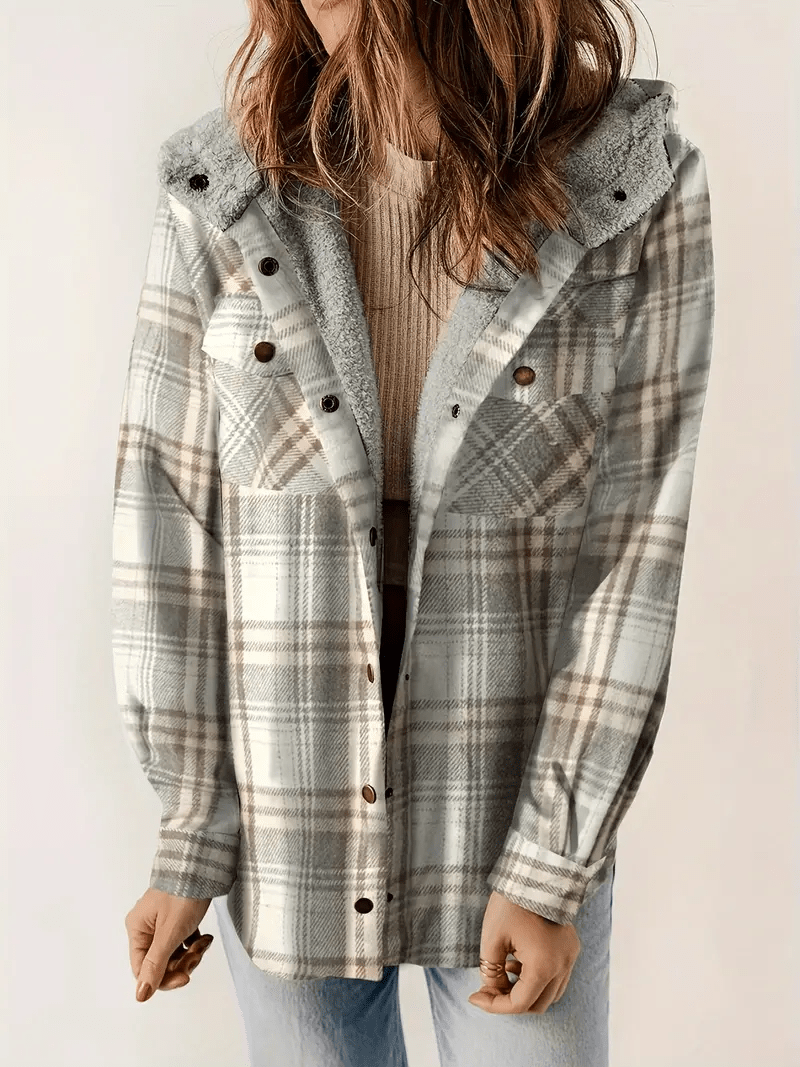 WW | Shacket mit Faux-Schaffellkragen - Gemütliche Schicht - Lässiges Herbst-Essential
