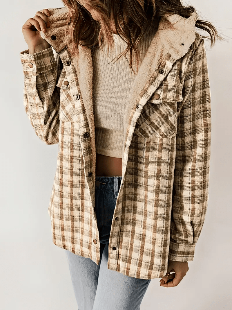 WW | Shacket mit Faux-Schaffellkragen - Gemütliche Schicht - Lässiges Herbst-Essential
