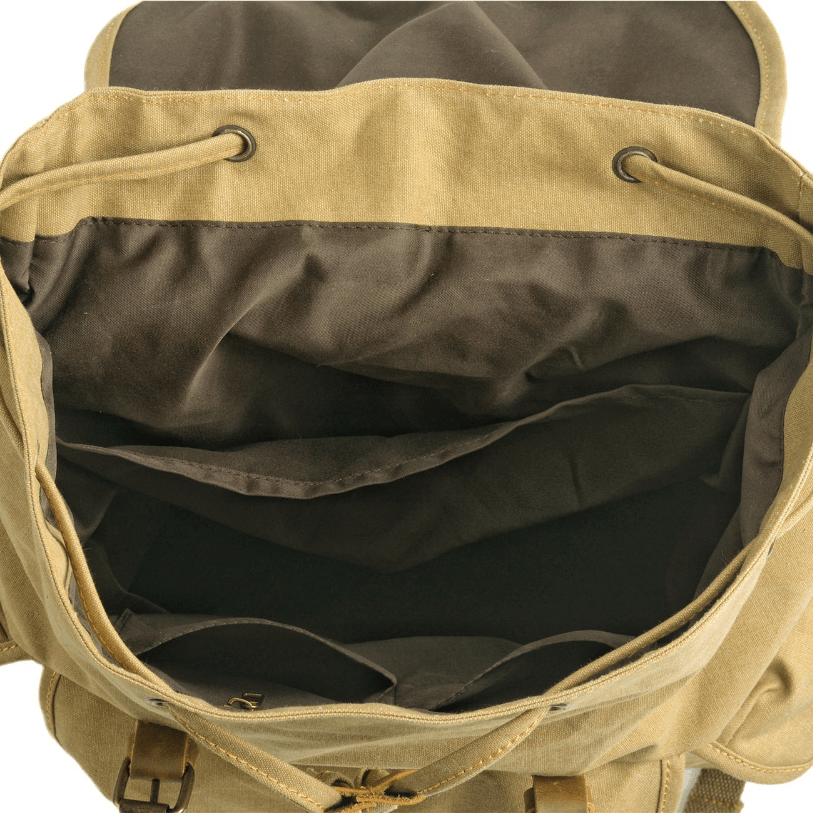 WW | Military Canvas Rucksack Robust and Reliable Backpack