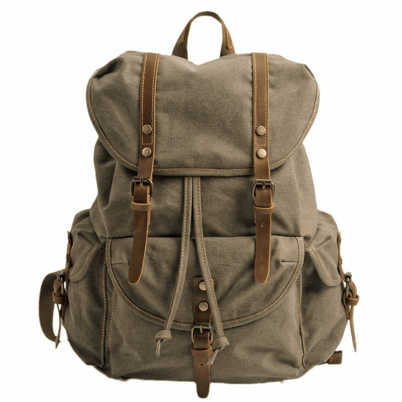 WW | Military Canvas Rucksack Robust and Reliable Backpack