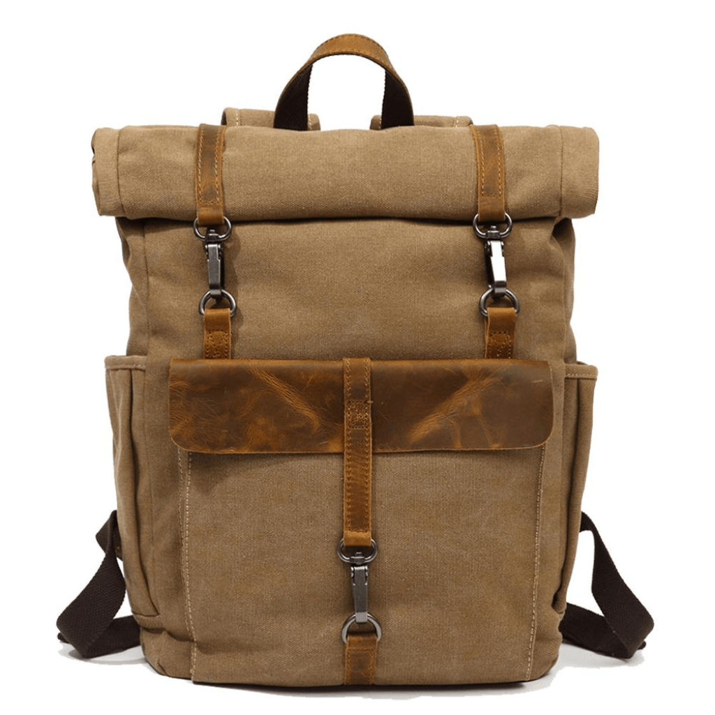 WW | Retro Canvas Rucksack Zeitlos Und Nachhaltig Robuster Rucksack