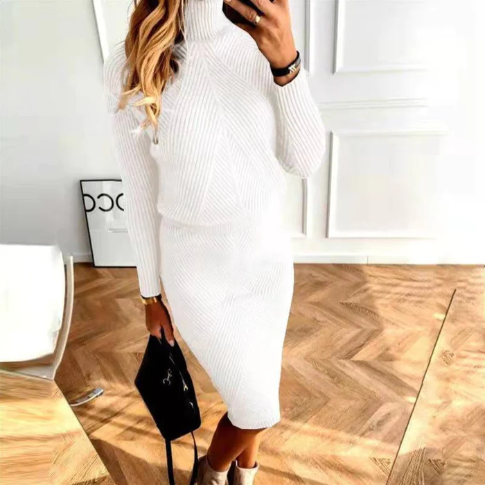 WW | Elegantes zweiteiliges Ensemble mit Top und Rock