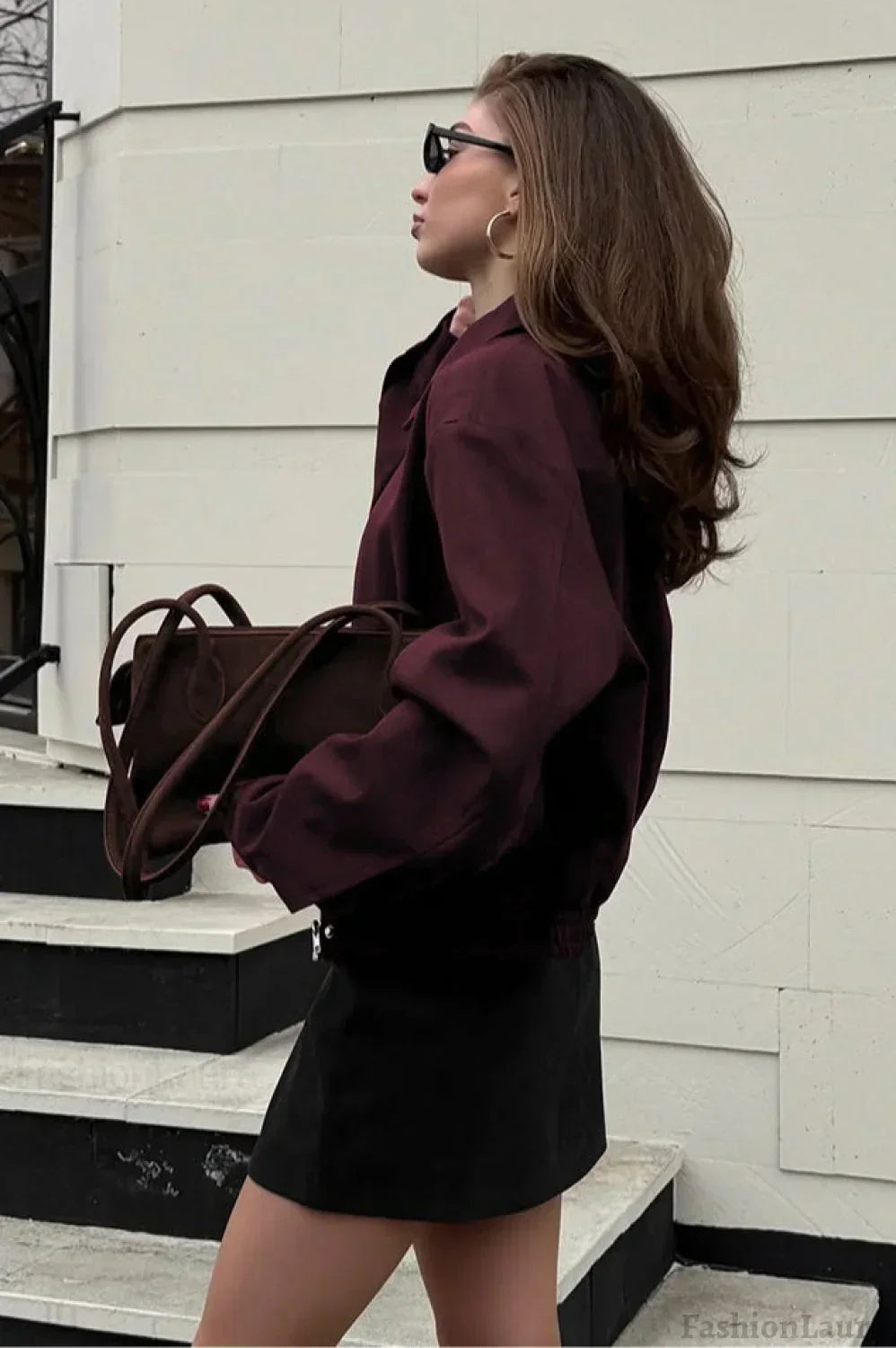 WW | Red Suede Utility Jacket