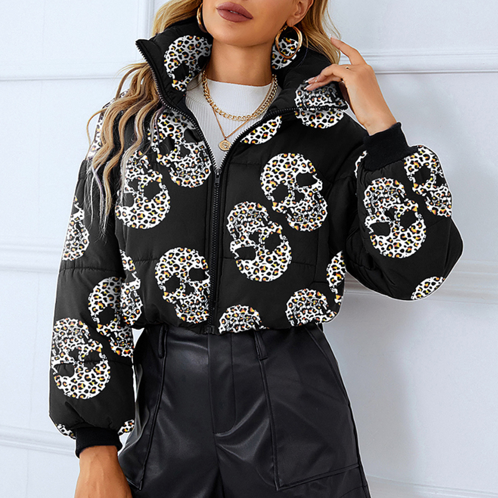 WW | Moderne Elegante Winterjacke Für Damen Mit Reißverschluss