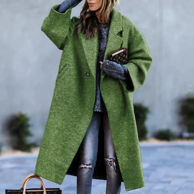 WW | Elegant, Oversized Wool Coat