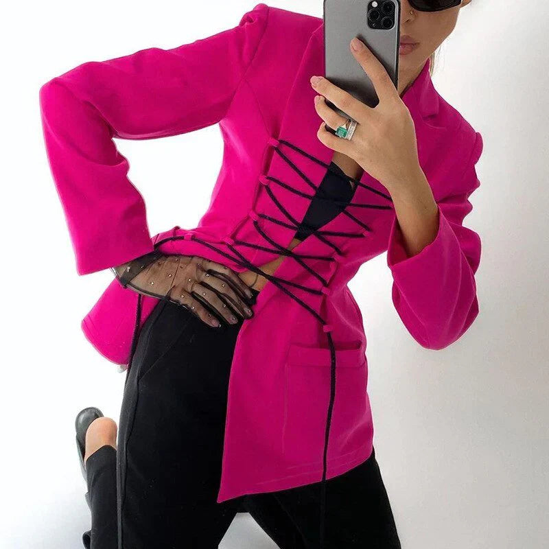 WW | unlined blazer arm pockets thin coat