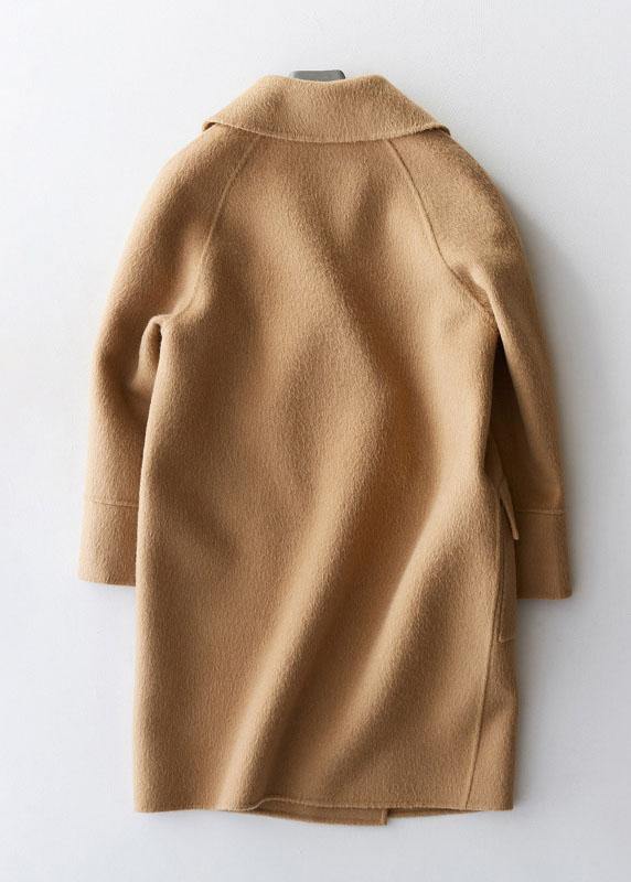 WW | Chic Winter Coat Khaki with Large, Comfortable Pockets