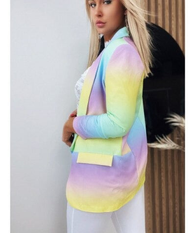 WW | Langärmelige Tie-Dye-Blazer