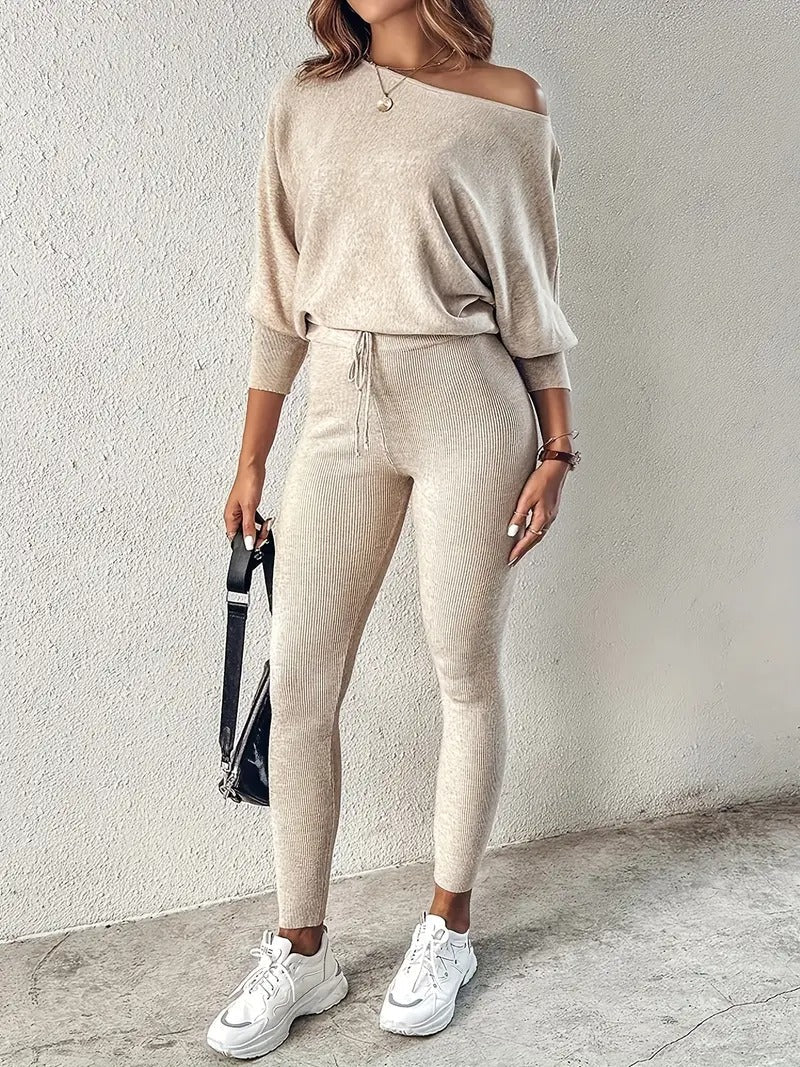 WW | Gerippte Strickset