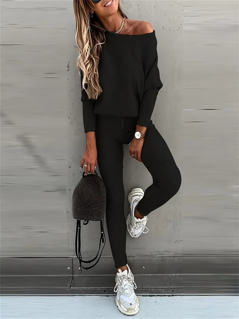WW | Gerippte Strickset